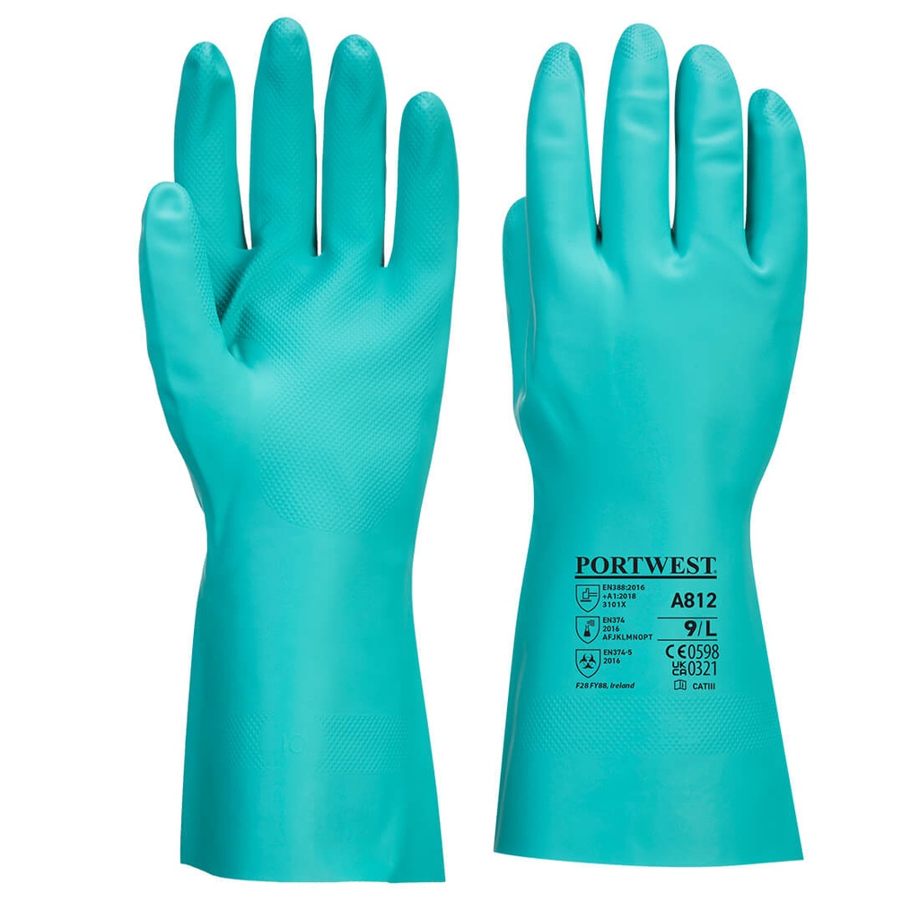 A812 - Gant Nitrosafe Plus Chimie Vert