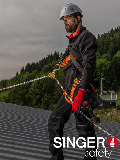 NYMR15CFTN - Gants de protection P.V.C C.F.T. SUPPORT POLYAMIDE SANSCOUTURE. JAUGE 15 - SINGER Safety
