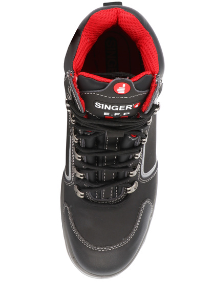 CHAUSSURES HAUTES CUIR NUBUCK. S3 HRO SRC