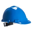Casque de sécurité Expertbase avec coque en polypropylène haute densité, harnais 4 points plastique