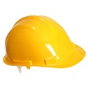 Casque de sécurité Expertbase avec coque en polypropylène haute densité, harnais 4 points plastique