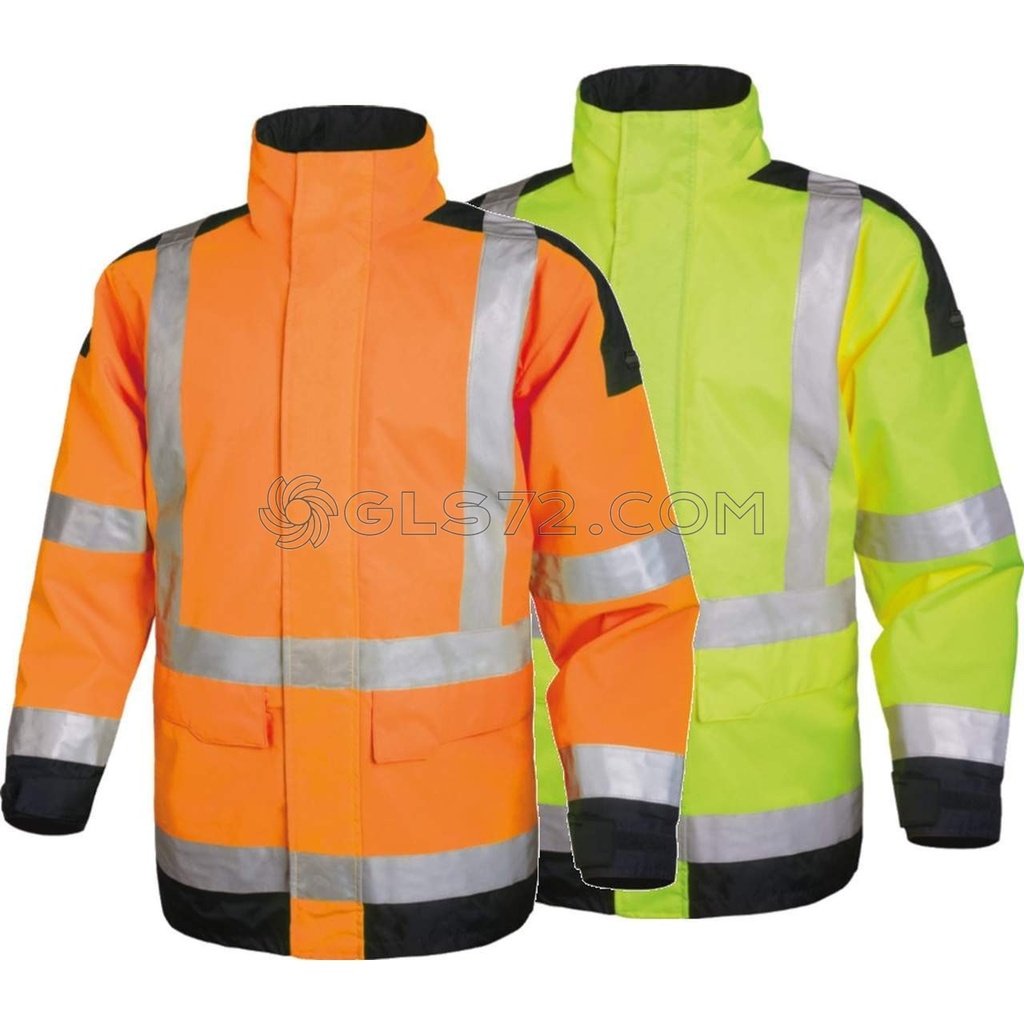 EASYVIEW - PARKA HAUTE VISIBILITÉ POLYESTER ENDUIT PU - DELTA PLUS