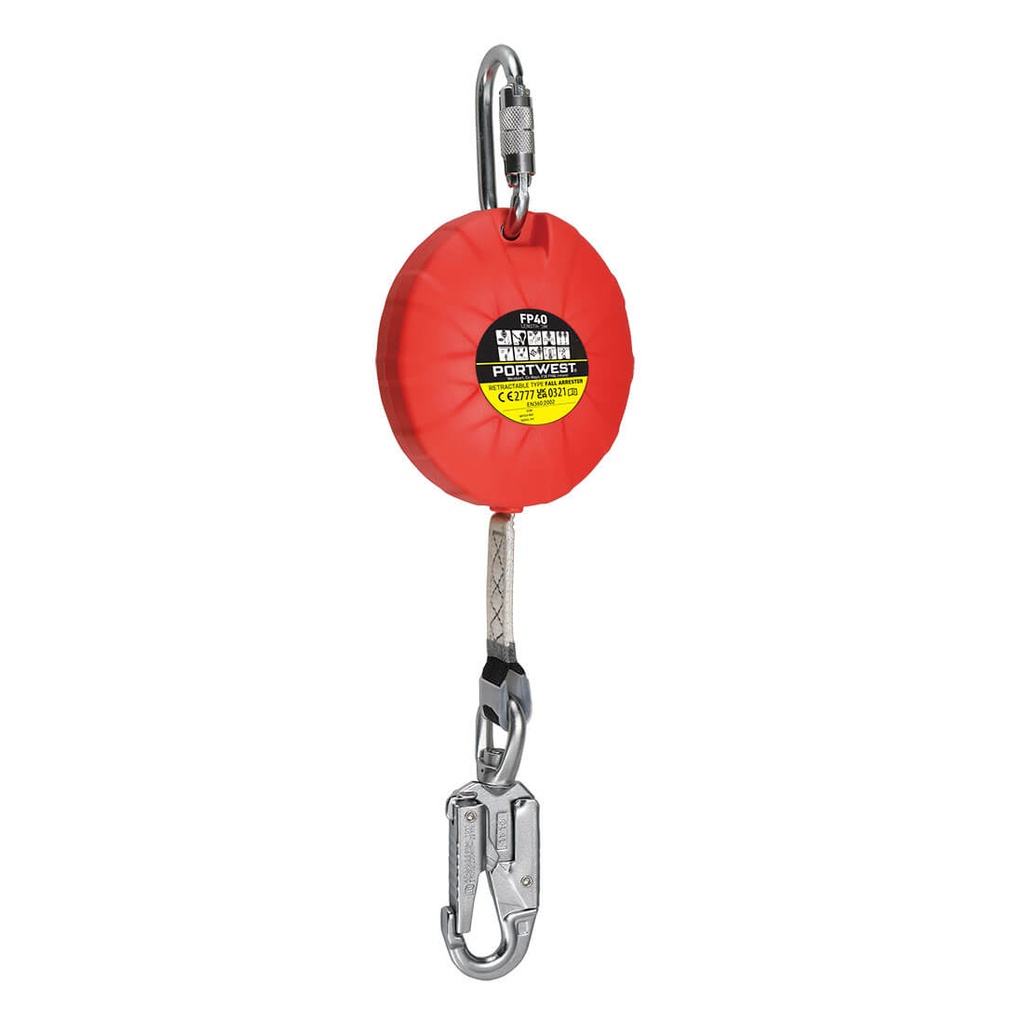 FP40 - Enrouleur Antichute Orange - PORTWEST