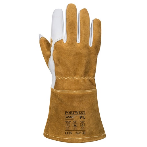 A540 - Gant soudage Ultra Brun