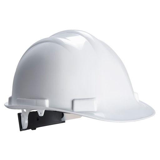 [PW50] Casque de sécurité Expertbase avec coque en polypropylène haute densité, harnais 4 points plastique